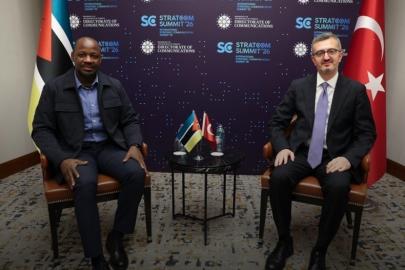 İletişim Başkanı Duran, Mozambik Devlet İdaresi ve Kamu Hizmetleri Bakanı ve Hükûmet Sözcüsü Impissa ile görüştü