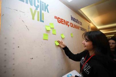 İnegöl’de söz gençlerin: 100’ü aşkın öğrenci geleceğin şehrini konuştu
