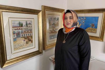 İran’da mahsur kalan tezhip sanatçısı, karayolu ile Türkiye’ye döndü