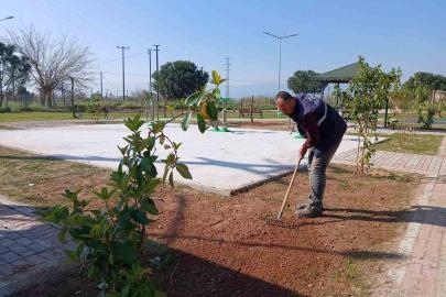 Işıklı Parkı’nda çevre düzenlemesi başladı