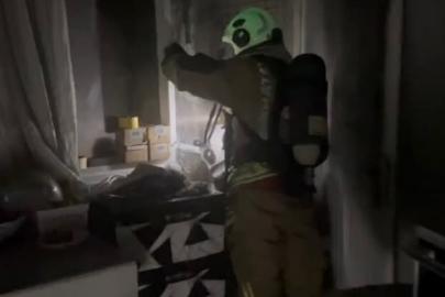 İskenderun’da ev yangını