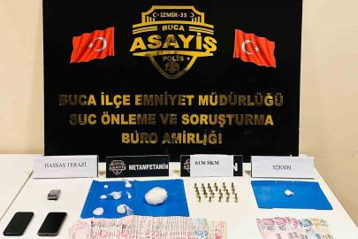 İzmir’de uyuşturucu operasyonu: 2 gözaltı