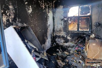Kahramanmaraş’ta evde çıkan yangında 1 kişi hayatını kaybetti