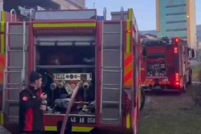 Kahramanmaraş’ta fabrika yangını