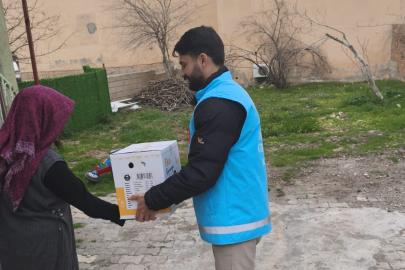 Kahta KYK Öğrencilerinden Ramazan’da gönüllere dokunan yardım