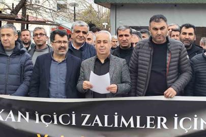 Kahta’da, ABD ve İsrail’in İran’a saldırıları protesto edildi