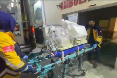 Kalp anomalisi tespit edilen bebek uçak ambulansla Konya’ya sevk edildi