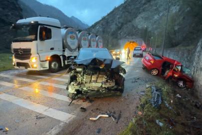 Karabük’te feci kaza: 1 ölü, 5 yaralı