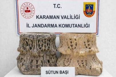 Karaman’da tarihi eser ele geçirildi: 15 tutuklama