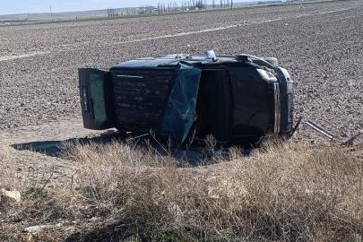 Karapınar’da kamyonet devrildi: 4 yaralı