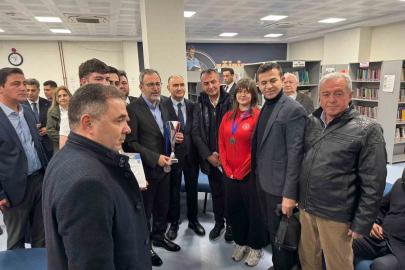 Kasapoğlu ve Özkan’dan Alaşehirli öğrencilere tebrik