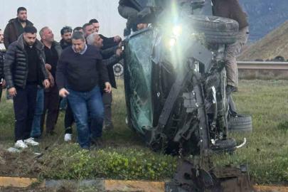 Kastamonu’da iki cip ile otomobil çarpıştı: 1 yaralı