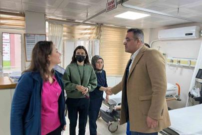 Kaymakam Dalak bayramda görev başındaki kamu personelini unutmadı