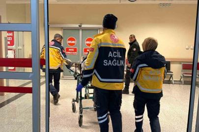 Kazara kendini vuran şahıs yaralandı