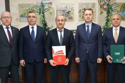 KBÜ mesleki eğitimde iş birliği çalışmalarını sürdürüyor