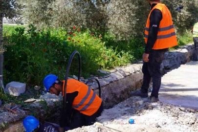 Kemikler mahallesinin içme suyu isale hattı yenilendi