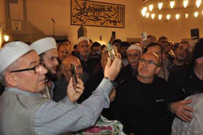 Keşan’da Sakal-ı Şerif tarihi camide ziyarete açıldı