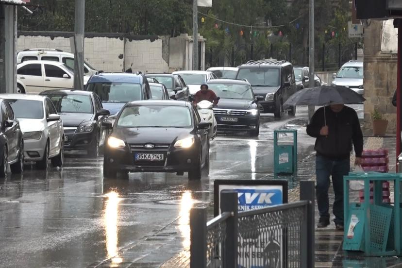Kilis’te yağış etkili oluyor