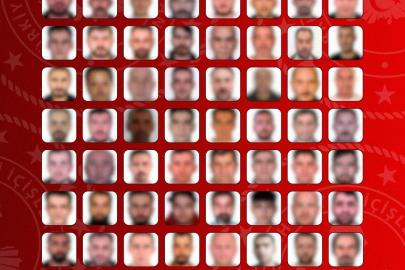 Kırmızı bültenle aranan 32, ulusal seviyede aranan 40 suçlu Türkiye’ye geri getirildi