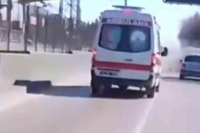 Kırmızı ışığı son anda fark eden araçlar zincirleme kazaya neden oldu