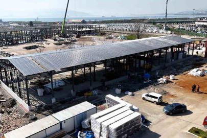 Kocaeli’de itfaiye depo binasının yüzde 80’i tamamlandı