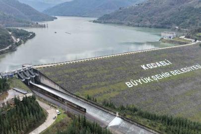 Kocaeli’nin fazla suyu Sapanca Gölü’ne gönderiliyor
