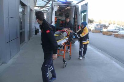 Konya’da inşaattan düşen işçi yaralandı