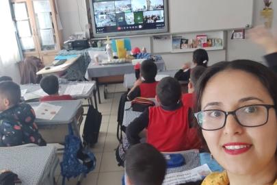 Köyceğiz Yangı İlkokulu öğrencileri 10 ülkeyle iletişim kurdu