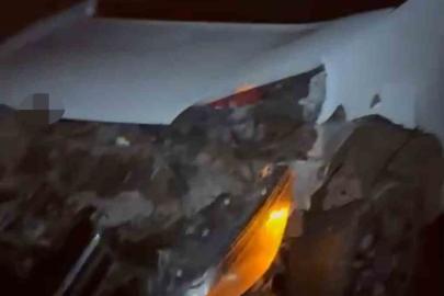 Kurtalan’da maddi hasarlı kaza