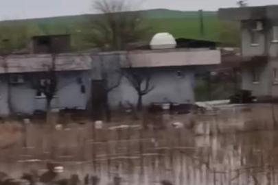 Kurtalan’da sağanak yağış sele dönüştü