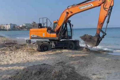 Kuşadası’nın dünyaca ünlü plajları turizm sezonuna hazırlanıyor