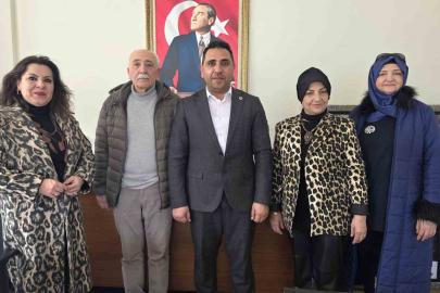 Kütahya’da sanatçılardan yeni Müdür Ali Yılmaz’a ziyaret