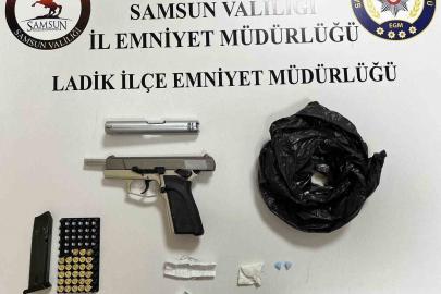 Ladik’te uyuşturucu operasyonu