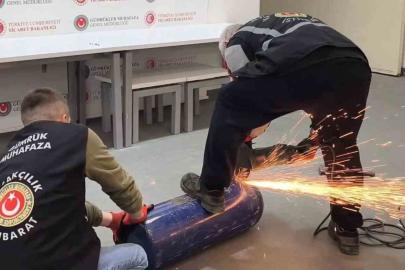 LPG tanklarından 35 kilo uyuşturucu çıktı