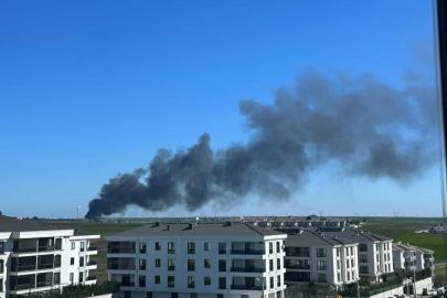 Lüleburgaz’da geri dönüşüm tesisinde yangın