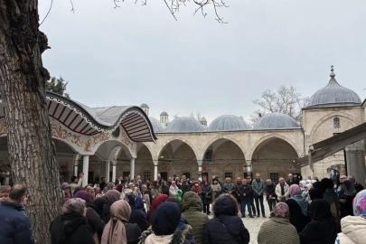 Lüleburgaz’da umre yolcuları dualarla uğurlandı