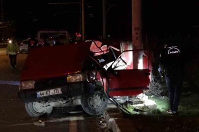 Malatya’da üç aracın karıştığı kazada 2 kişi yaralandı