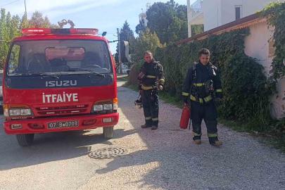 Manavgat’ta otelde çıkan yangın korkuttu