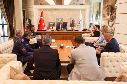 Manavgat’ta sezon öncesi ulaşım ve güvenlik masaya yatırıldı