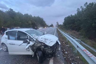 Manavgat’ta zincirleme kaza: 2 yaralı