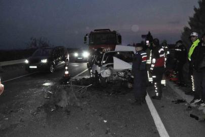Manisa’da feci kaza: 2 ölü, 5 yaralı