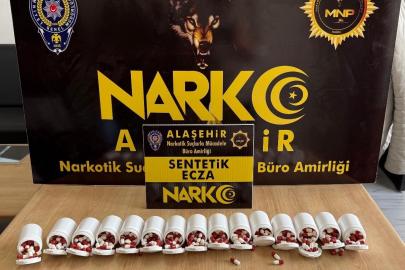 Manisa’da sentetik ecza operasyonu: 2 tutuklama