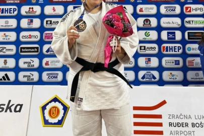 Manisalı Dirgen, Hırvatistan’da gümüş madalya kazandı