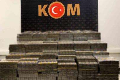 Mardin’de 11 bin 780 paket kaçak sigara ele geçirildi