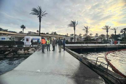 Marinada temizlik çalışmaları başladı