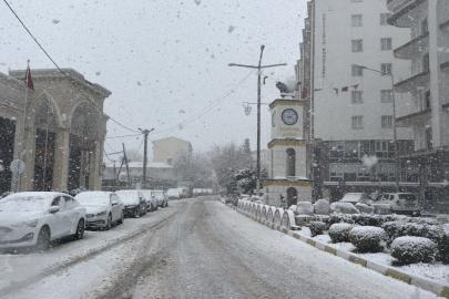 Mazıdağı’nda mart ayında kar yağışı etkili oldu
