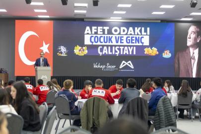 Mersin’de ’Afet Odaklı Çocuk ve Genç Çalıştayı’ düzenlendi