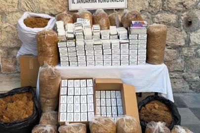 Mersin’de kaçak makaron operasyonu: 1 gözaltı