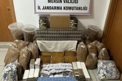 Mersin’de sigara kaçakçılığı operasyonu: 2 gözaltı