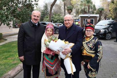 Milli Savunma Bakanı Yaşar Güler, Çanakkale Valiliğini ziyaret etti